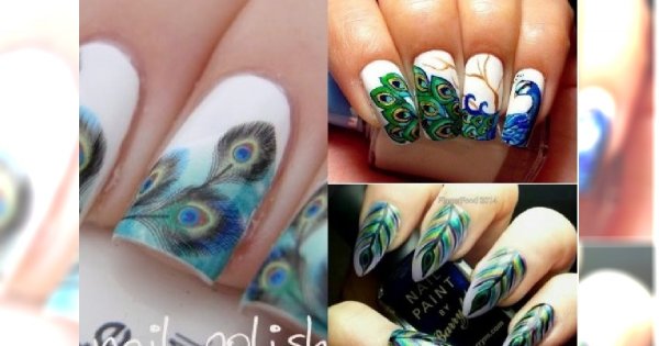 Manicure 2018: Genialny trend na wiosnę - manicure z pawim oczkiem