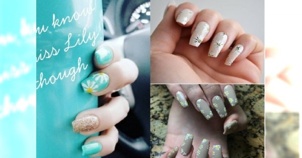 Manicure 2018: Manicure z rysunkiem stokrotek, to najpiękniejsze, co dziś zobaczycie!