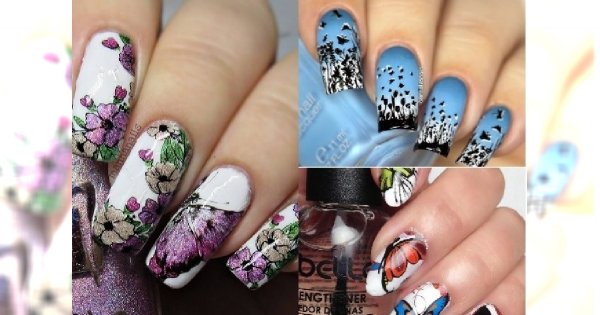 Wiosenny manicure 2020: nadchodzą motyle! Zobacz najpiękniejsze propozycje na "butterfly nails"