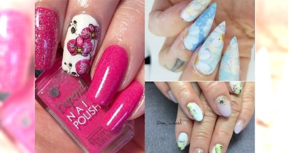 Manicure 2018: Tej wiosny rządzą kwiaty! Zobacz najpiękniejsze propozycje na wiosenny kwiatowy manicure