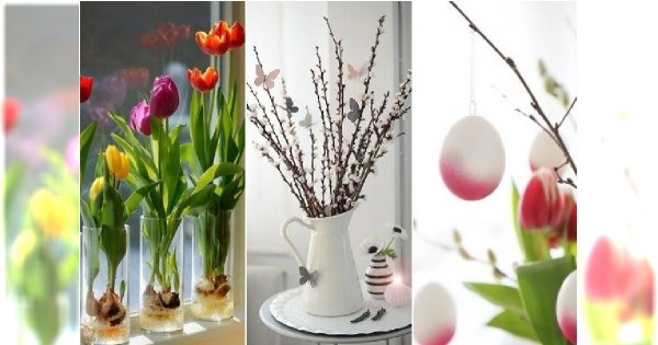 Wielkanocne dekoracje DIY. Najlepsze pomysły na stroiki, drzewka, kompozycje z kwiatów i bazi