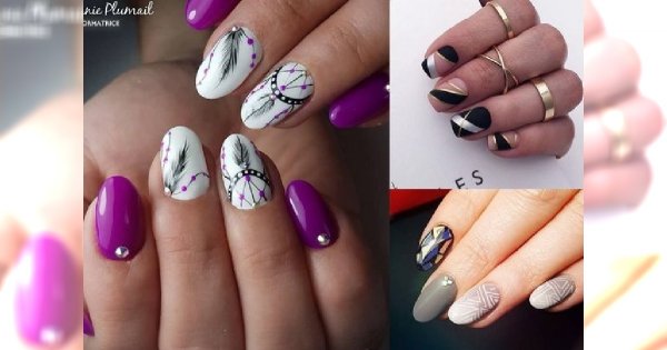 22 najnowsze pomysły na manicure - trendy 2018