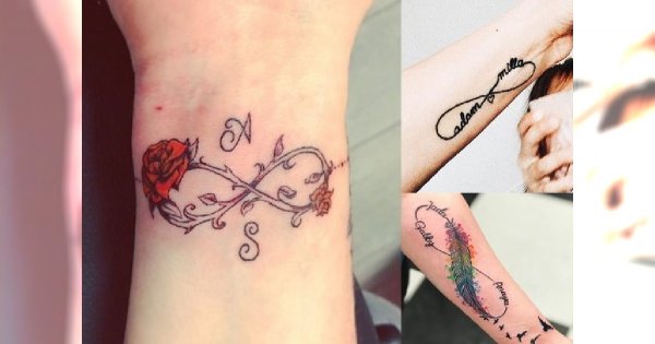 Tatuaż symbol nieskończoności - najpiękniejsze pomysły w czerni i kolorze