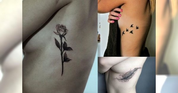 Tatuaż w okolicy żeber - ultrakobiece wzory, którym ciężko się oprzeć