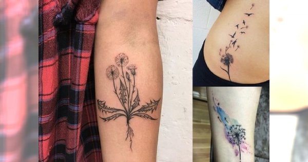 Tatuaż z dmuchawcem – najnowsze pomysły z wzorem, który robi furorę