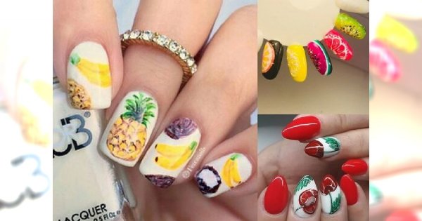 Owocowy manicure - 20 soczystych pomysłów na barwną stylizację paznokci