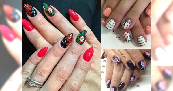 Manicure z kwiecistymi wzorkami - wybieramy najładniejsze pomysły na letni mani!