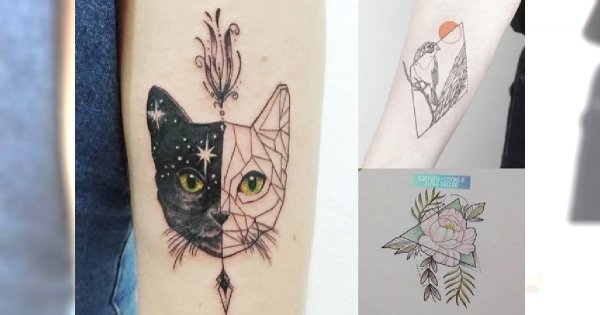 Tatuaże z geometrycznym akcentem - poznaj trend, który nigdy nie wyjdzie z mody
