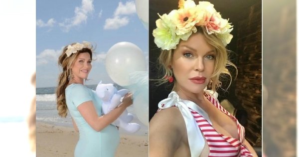 Kinga Korta pozuje topless w 8 MIESIĄCU CIĄŻY! Ale nas zastanawia cel. Czy to już nie przegięcie?