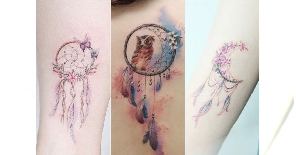 Tatuaż DREAMCATCHER - łapacz snów. Ten motyw nigdy się nie znudzi! Przejrzyjcie nowe pomysły na WZORY