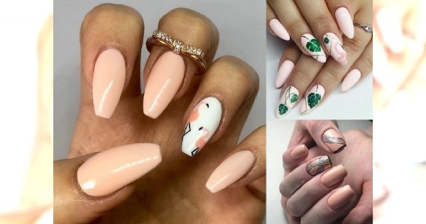 Brzoskwiniowy manicure to hit nadchodzącego lata - 20 najpiękniejszych pomysłów