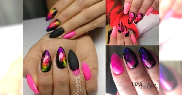 Efekt dymu na paznokciach: 20 pomysłów na modny manicure na lato