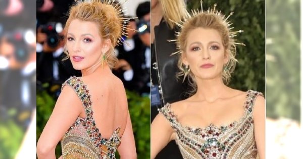 Blake Lively w NAJPIĘKNIEJSZEJ SUKNI na Met Gali! Góra wygląda oryginalnie? To spójrzcie tylko na dół kreacji!