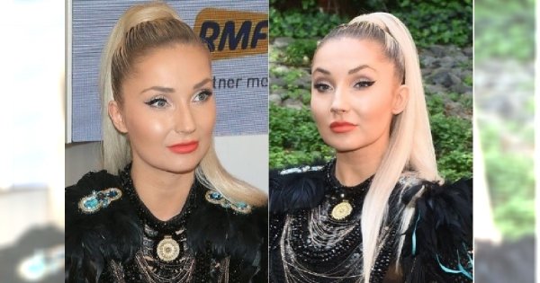 Cleo cała w skórze i piórach. Ale najgorsze są buty. Hot or not?