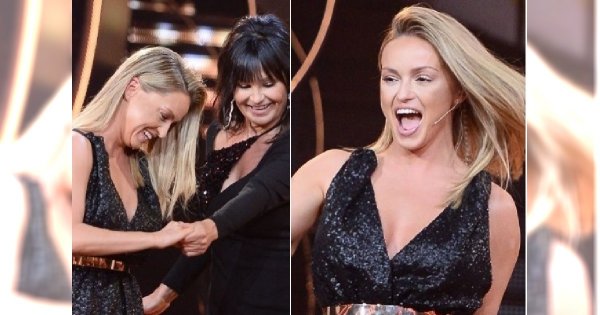 Ola Jordan bardzo chciała NIE POKAZAĆ MAJTEK. "Mam za krótką sukienkę!" Nie udało się