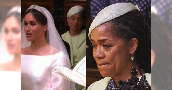 Mama Meghan Markle płacze na ślubie córki i księcia Harry'ego. To najbardziej wzruszający moment ceremonii