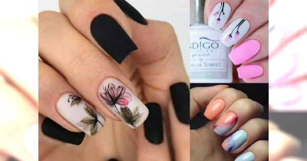 Najmodniejsze zdobienia manicure: inspirowane naturą, efekt dymu, marmurki i wiele innych!
