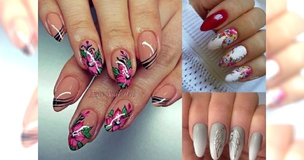 Manicure 2018 - przegląd najpiękniejszych zdobień salonowych