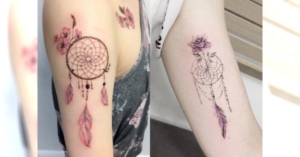 Tatuaż łapacz snów – galeria oryginalnych pomysłów 2018