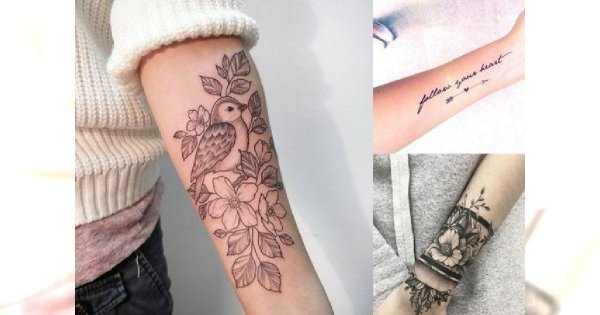 Tatuaż na przedramieniu - najpiękniejsze wzory dla dziewczyn