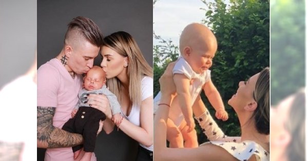 Aleksandra Kosecka, żona Kuby Koseckiego, pokazała zdjęcia ze chrzcin syna! Zobaczcie, jak się ubrali