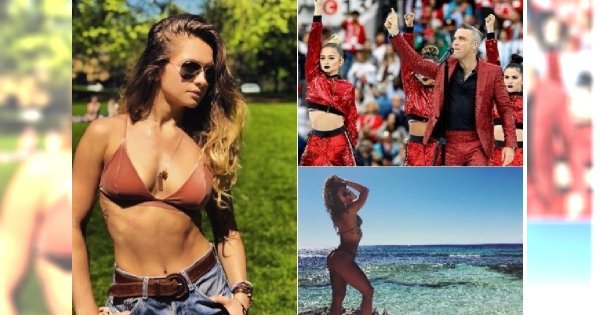 Polska tancerka wystąpiła u boku Robbie'go Williamsa podczas ceremonii otwarcia Mundialu 2018! Kim jest Kamila Zalewska?