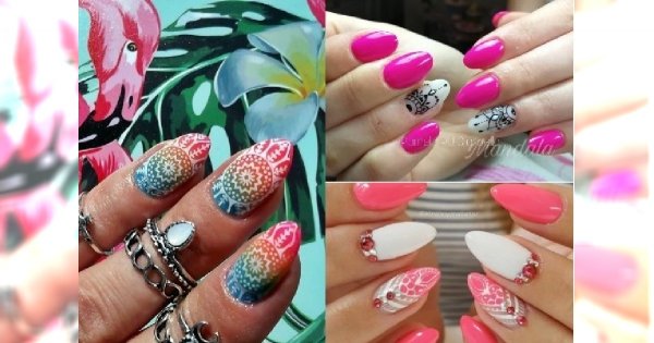 Manicure 2018: mandala nails na lato! Zobacz najpiękniejsze propozycje
