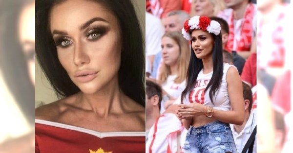 Mecz Polska-Litwa: Oto nowa kandydatka na Miss Mundialu! Fani: Ksero Natalii Siwiec