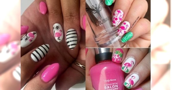 Manicure 2018: Flamingi powracają! Zobacz najpiękniejsze zdobienie na lato 2018