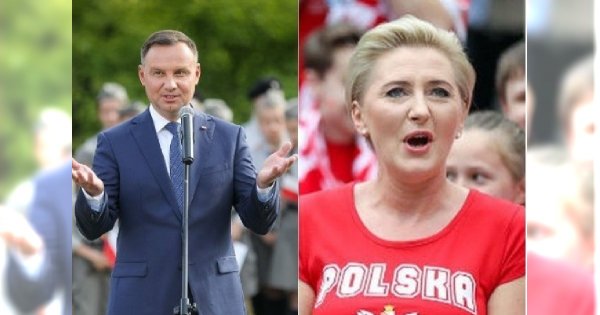 WOW, JAKA SEXY! Obcisły t-shirt UWYDATNIŁ jej kształty! Takiej Agaty Dudy jeszcze nie widzieliście!