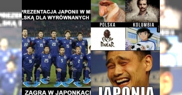 Mundial 2018: MEMY przed meczem Polska-Japonia. Zobaczcie najlepsze