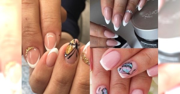Manicure 2018: French glamour manicure idealny na ślub! Zobacz propozycje dla panny młodej