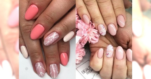 Kobiecy manicure w modnych odcieniach różu - malinowy, koralowy, pudrowy i inne