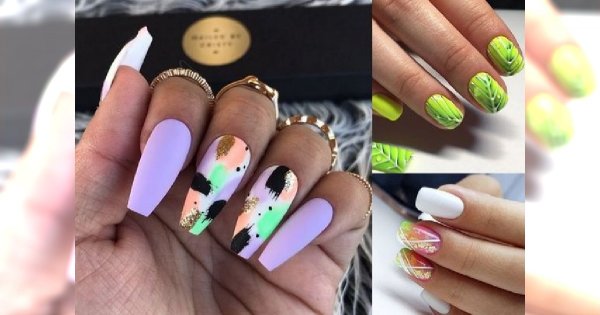 Galeria letnich trendów manicure - 17 najpiękniejszych pomysłów z sieci