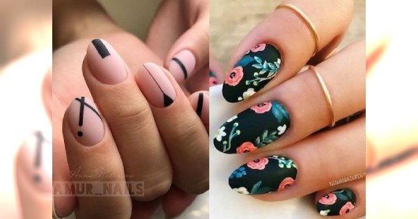 Matowy manicure w najmodniejszych odsłonach - 20 HITÓW na cały rok!