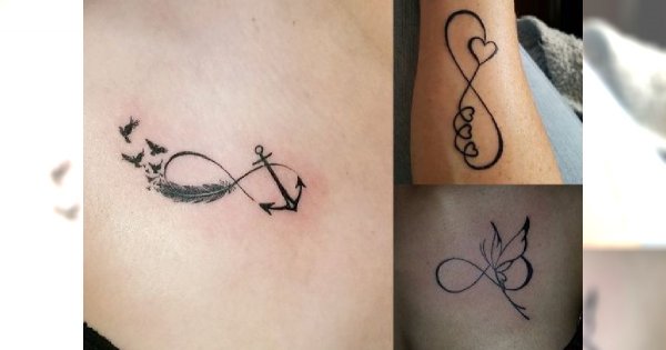 23 pomysły na piękny tatuaż z symbolem nieskończoności
