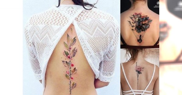 Magiczne tatuaże na plecy - te wzory Was zachwycą!