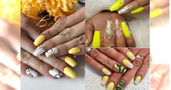 Manicure 2018: Żółty to kolor słońca i lata! Zobacz najciekawsze propozycje na żółty manicure
