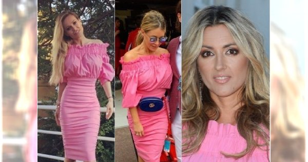 Karolina Szostak w takiej samej sukience co Doda i Rozenek! Wyglądała lepiej od nich?