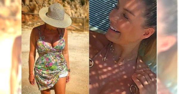 Małgorzata Rozenek w złotym, luksusowym i BARDZO DROGIM bikini. Internauci: Kupisz takie na bazarku w Turcji