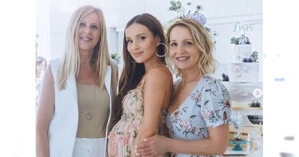 Marina pokazała zdjęcia z baby shower dla Liama Szczęsnego! Najlepszy tort pieluszkowy!