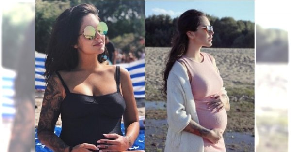 Uczestniczka "Top Model" chwali się płaskim brzuchem w 5 miesiącu ciąży. "To nie jest stare zdjęcie!"