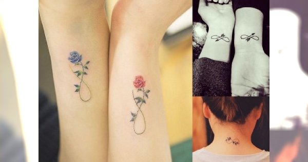 Infinity tatoo - 15 kobiecych i uroczych wzorów z symbolem nieskończoności!
