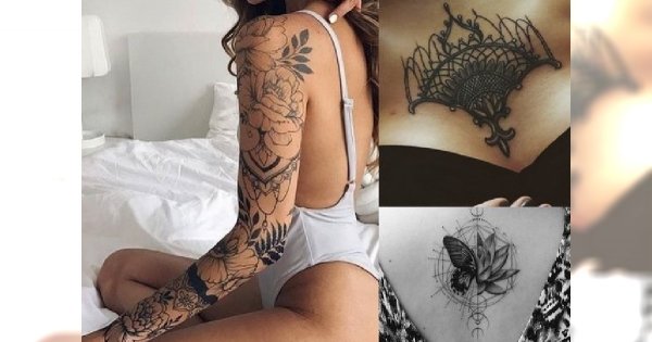 Ultrakobiece tatuaże 2018 – unikalne wzory dla wymagających dziewczyn!