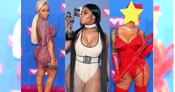 MTV Video Music Awards to impreza NAJBRZYDSZYCH KREACJI? Gołe pośladki i tiule, ale najgorzej wyglądała ona
