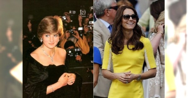 Wybierając ten klejnot księżna Diana wywołała SKANDAL! Teraz należy do Kate Middleton. Której z nich bardziej z nim do twarzy?