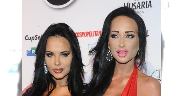 Siostry Godlewskie wróciły na salony! Esmeralda ma JESZCZE WIĘKSZE PIERSI? Wyglądają jakby chciały EKSPLODOWAĆ