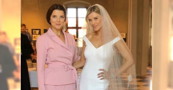 Joanna Jabłczyńska ZAŚPIEWAŁA na ślubie Joanny Krupy! Wiedzieliście, że ma TAKI GŁOS?