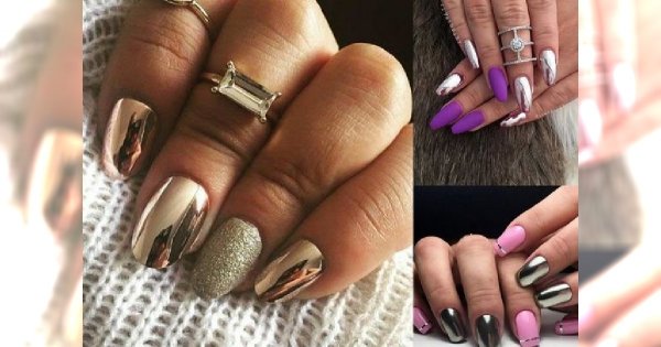 Galeria metalicznego mani - 19 najbardziej stylowych odsłon