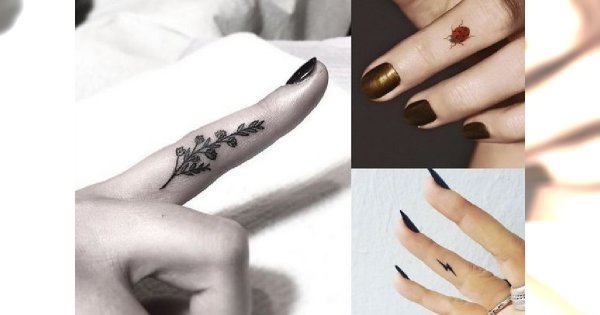Finger tattoos - niezwykły hit w sztuce tatuażu, który Cię oczaruje!